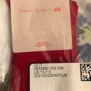 Simone Rocha x Hm girls socks